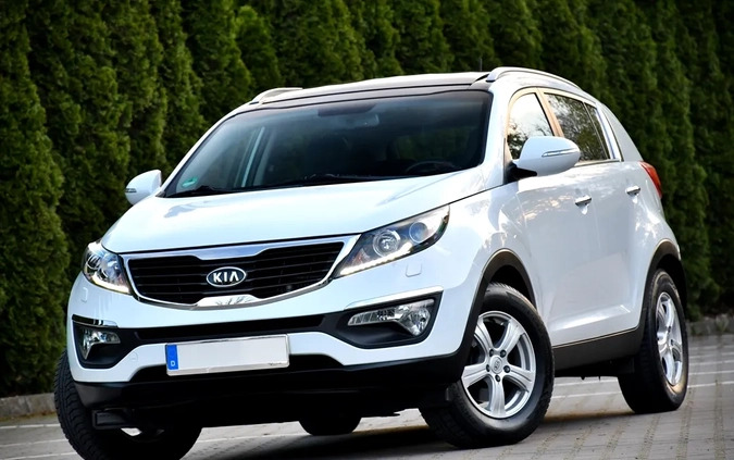 Kia Sportage cena 39900 przebieg: 161000, rok produkcji 2011 z Jasień małe 781